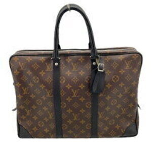 Louis Vuitton Porte Document Voyage Brown Eclipse Black